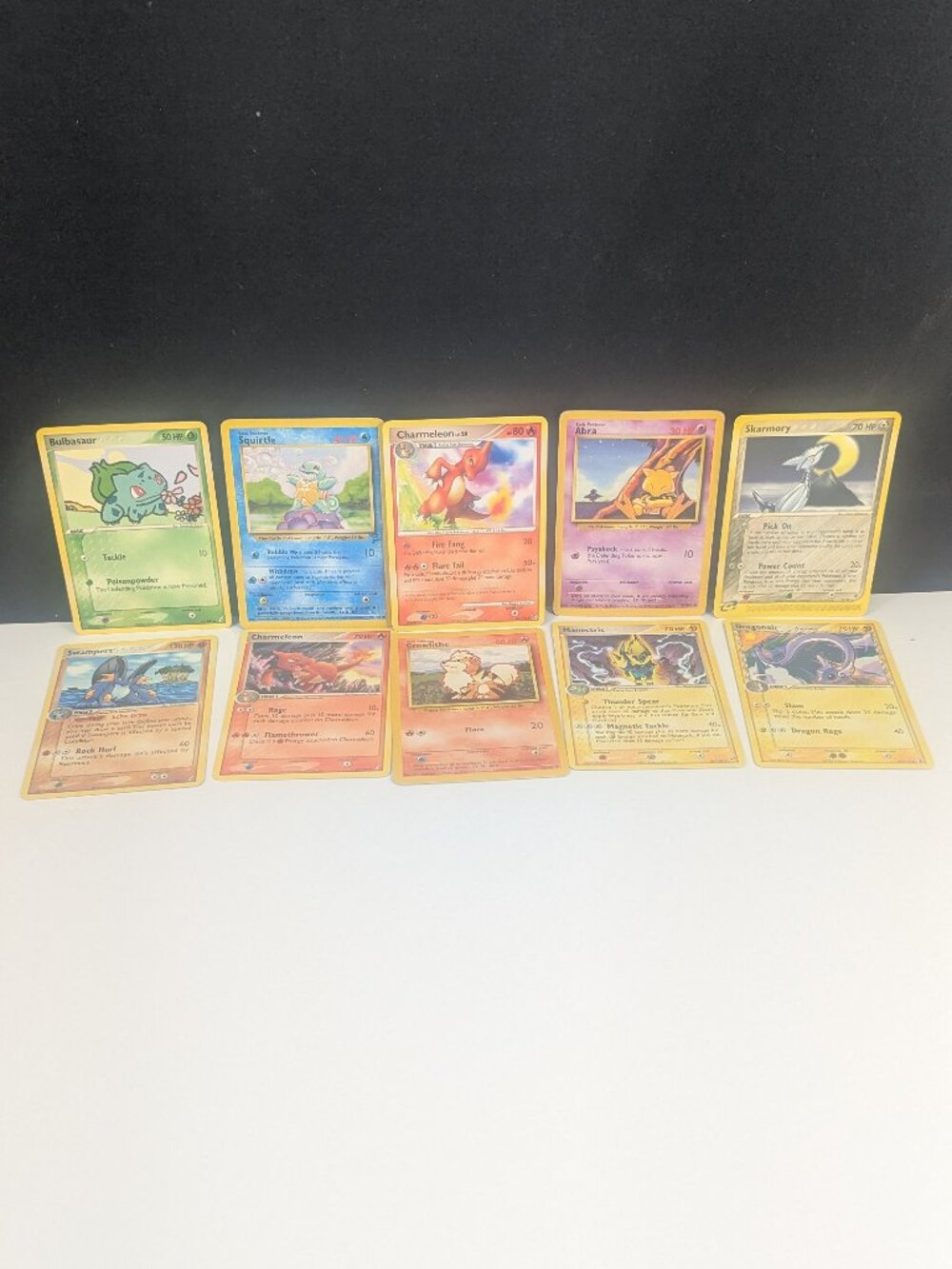 Lot of 10 Pokémon cards all nice